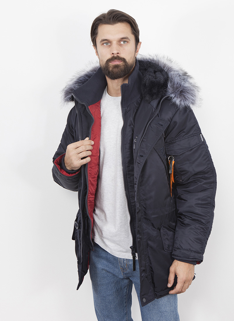 Apolloget - Парка Apolloget EVEREST Dark Brown Red 