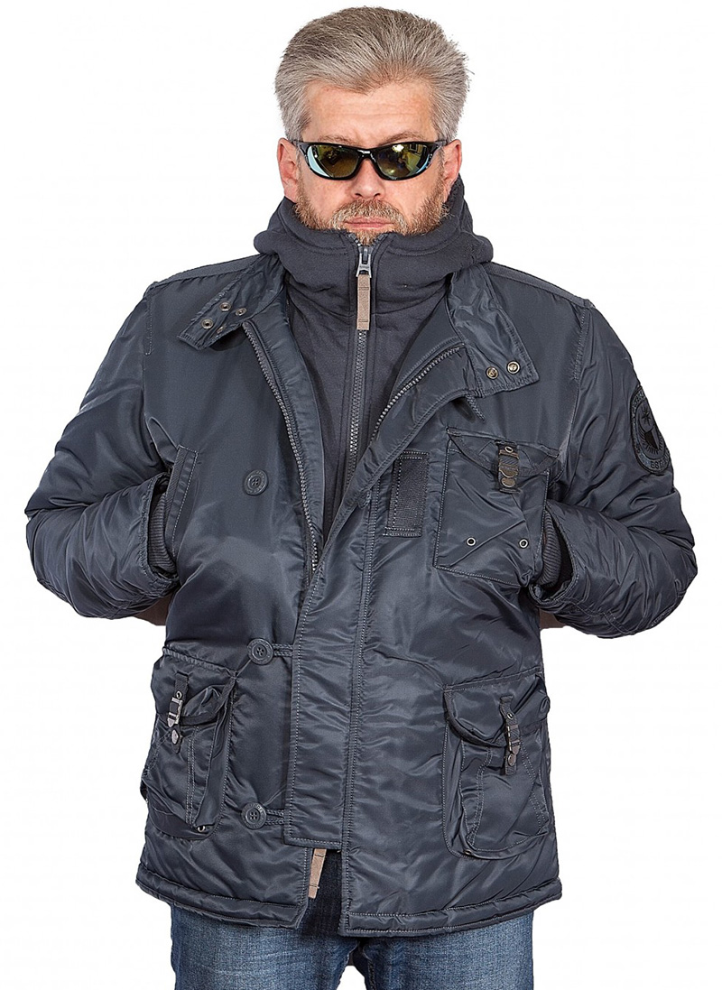Apolloget - Куртка Apolloget RANGER II Blue Gun Metal 