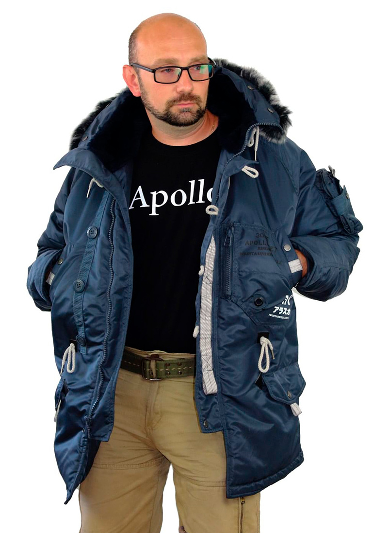 Apolloget - Парка SAPPORO Apolloget Steel Blue Steel Blue 