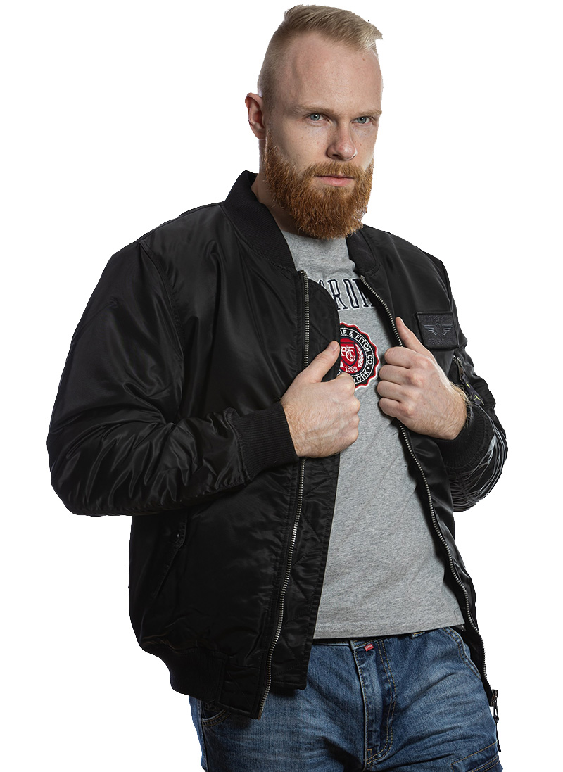 Foersverd - Куртка Бомбер FOERSVERD с Патчем 